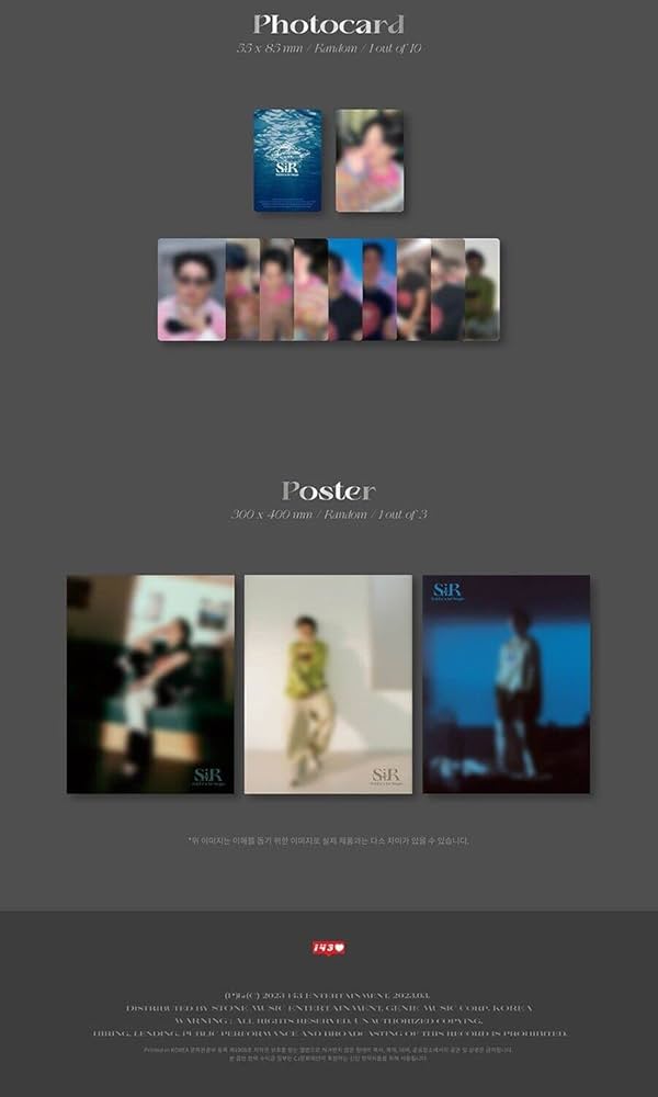 IKON, BOBBY - IKON BOBBY S.I.R 1st Solo Single Album K-POP
